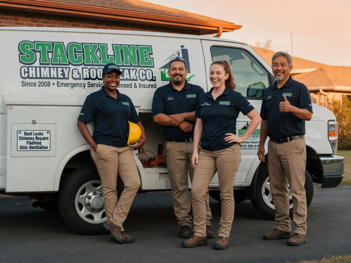 Chimney flashing repair company in Lafayette, OH